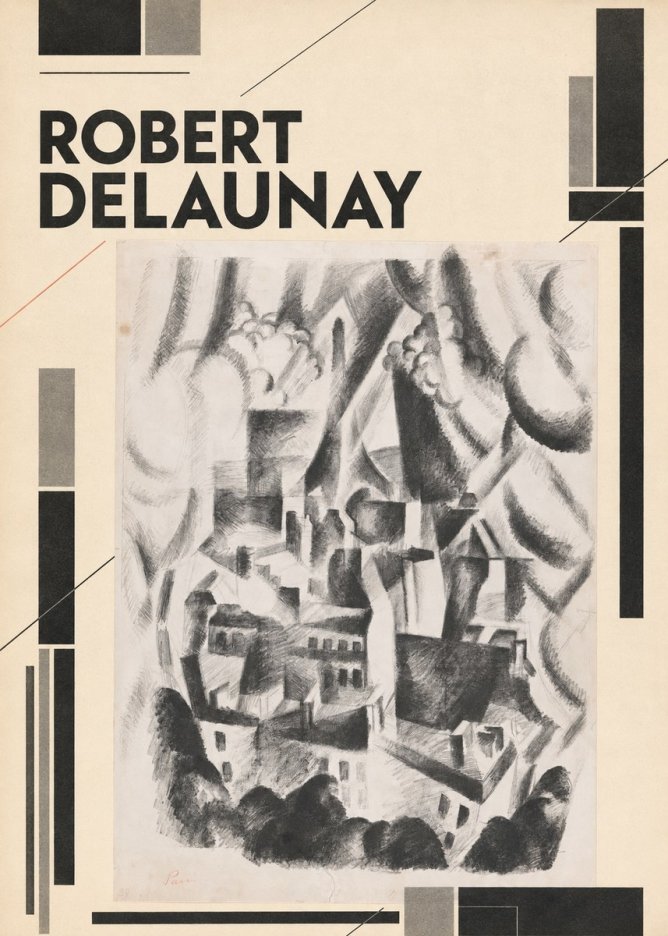 Robert Delaunay Vue Sur La Ville No5 - Plakat