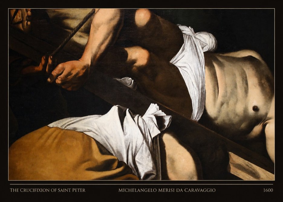 Michelangelo Merisi da Caravaggio The Crucifixion of Saint Peter I No4 - Plakat