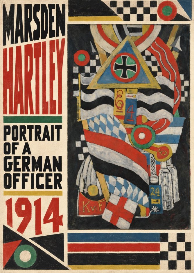 Marsden Hartley Portrait of a German Officer I No2 - Plakat
