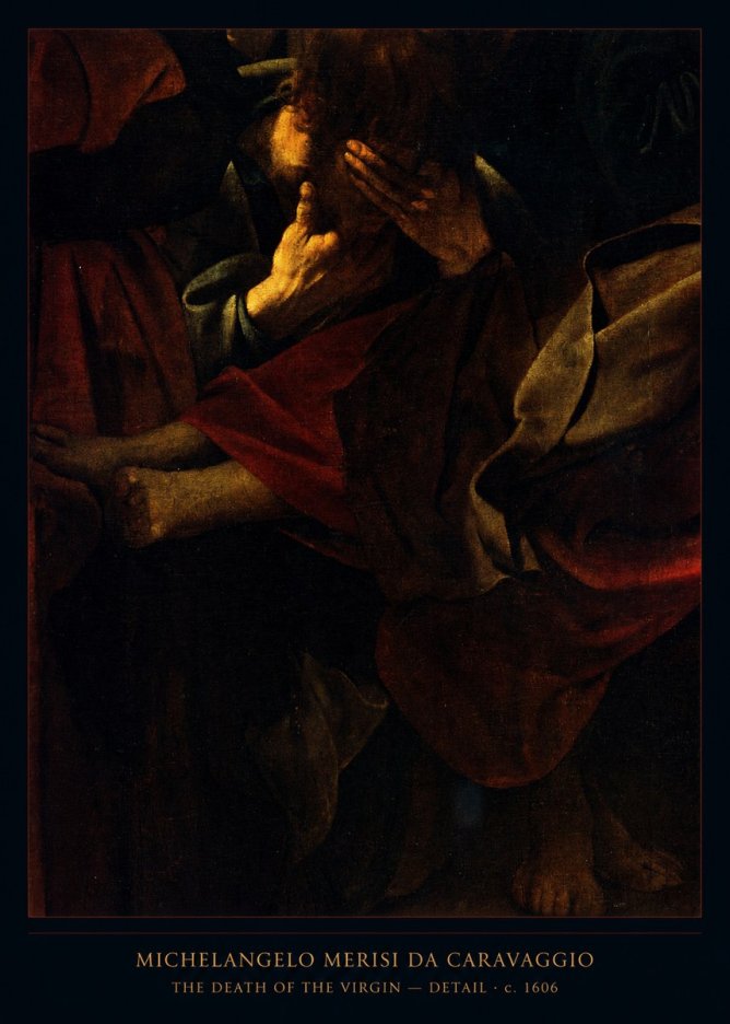Michelangelo Merisi da Caravaggio The Death of the Virgin – Detail No6 - Plakat