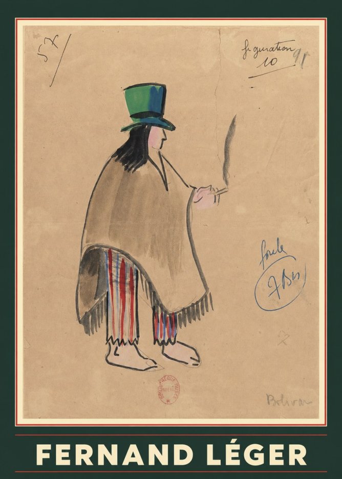 Fernand Léger Bolivar I No1 - Plakat