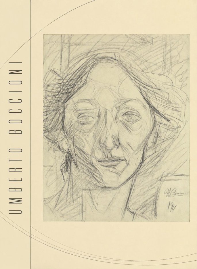 Umberto Boccioni Head of a Woman No2 - Plakat