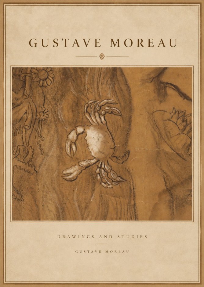Gustave Moreau Crab Study No3 - Plakat