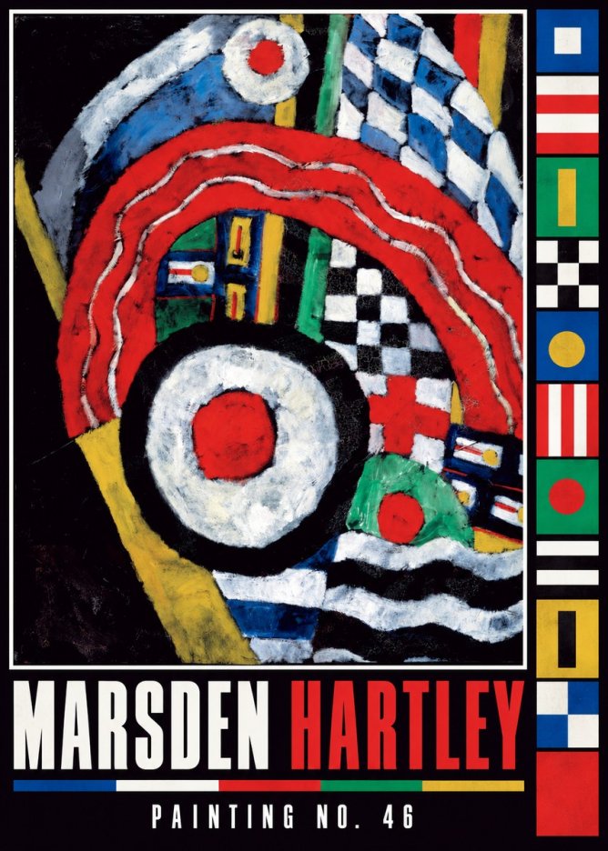 Marsden Hartley Painting No. 46 No4 - Plakat