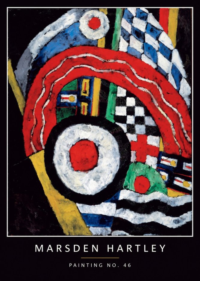 Marsden Hartley Painting No. 46 No6 - Plakat