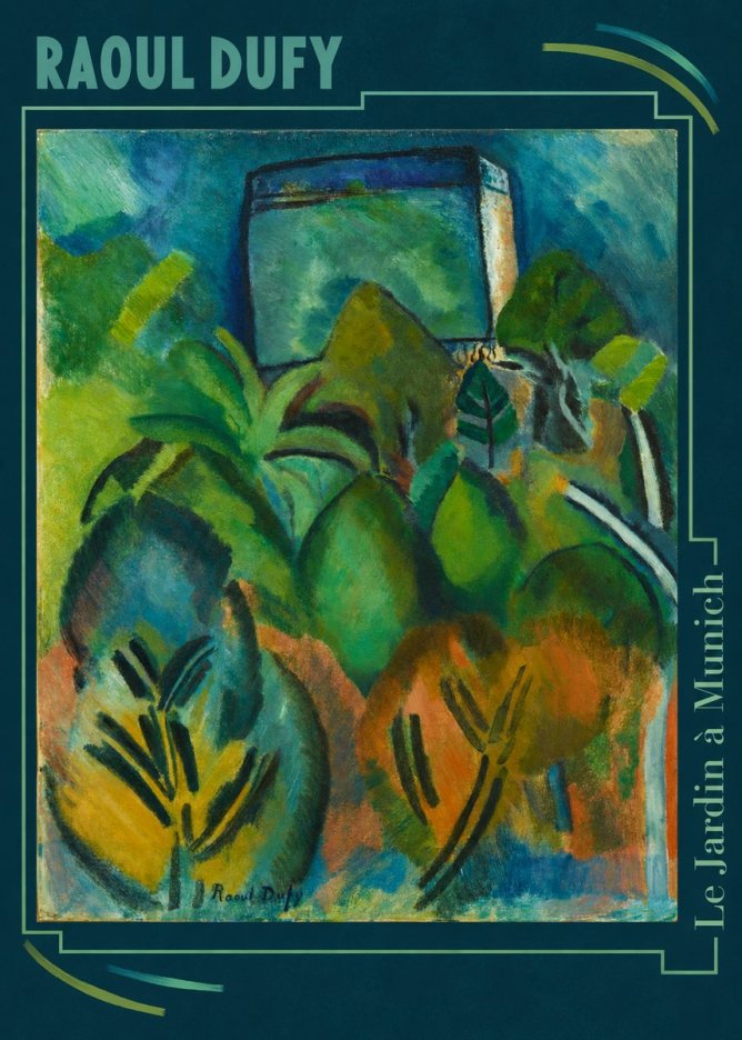 Raoul Dufy Le Jardin À Munich No6 - Plakat