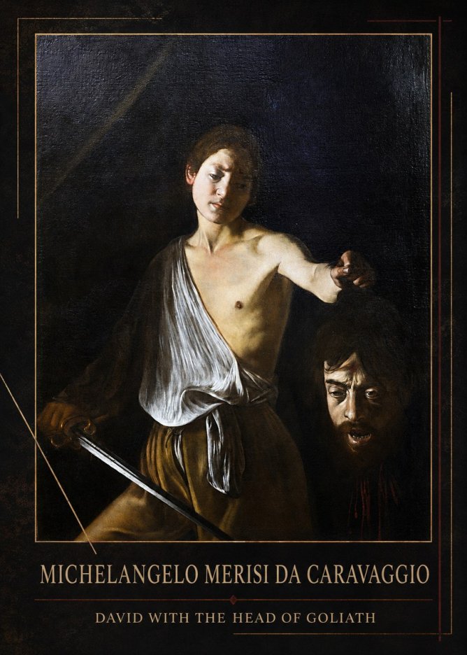 Michelangelo Merisi da Caravaggio David with the Head of Goliath II No1 - Plakat