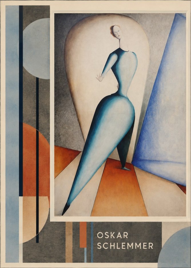 Oskar Schlemmer Oskar Schlemmer No2 - Plakat