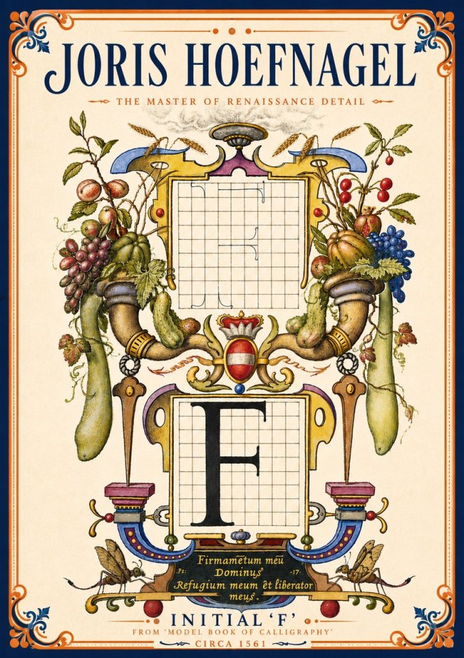 Joris Hoefnagel The Majesty of Nature No6 - Plakat