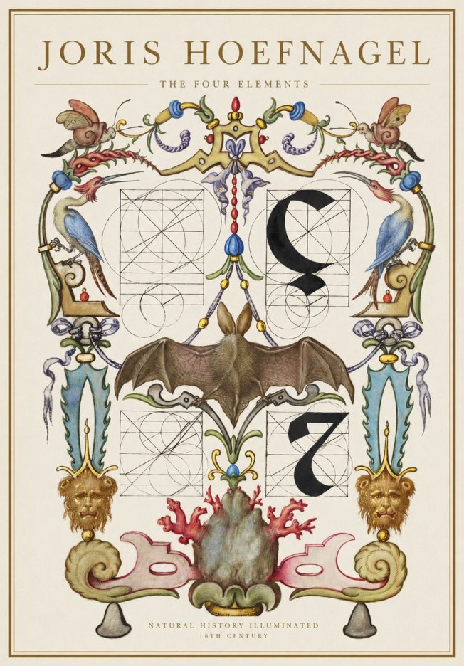 Joris Hoefnagel The Four Elements I No1 - Plakat