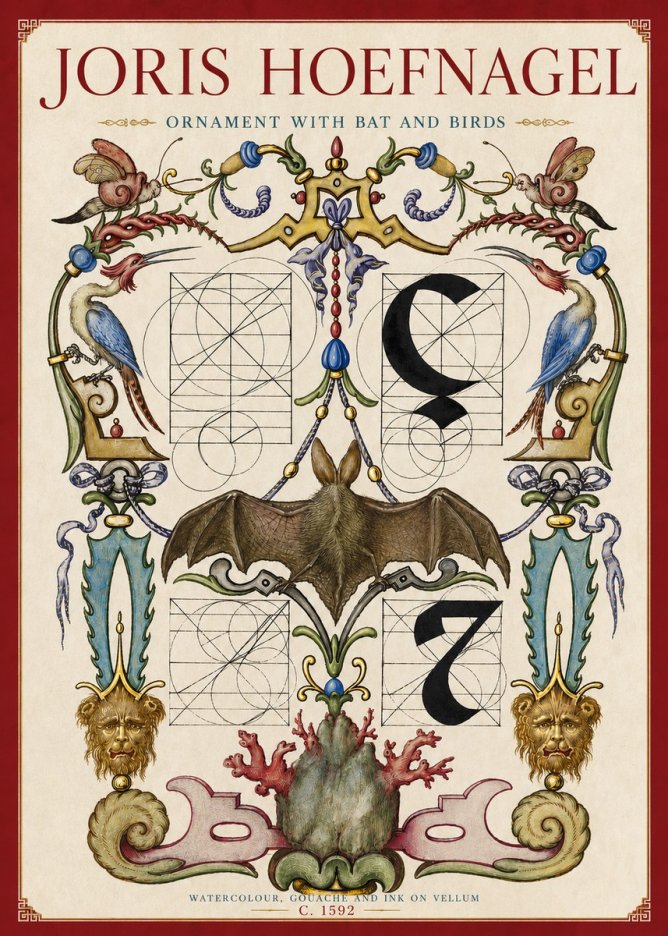 Joris Hoefnagel The Four Elements I No5 - Plakat