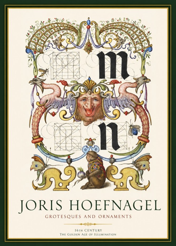 Joris Hoefnagel Grotesques and Ornaments No1 - Plakat