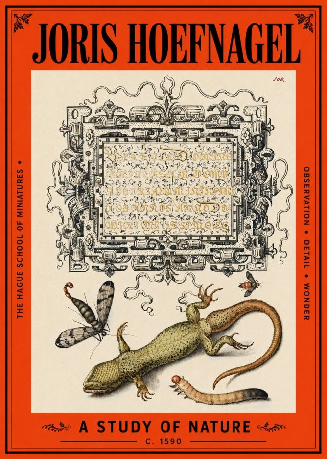 Joris Hoefnagel A Study of Nature III No2 - Plakat