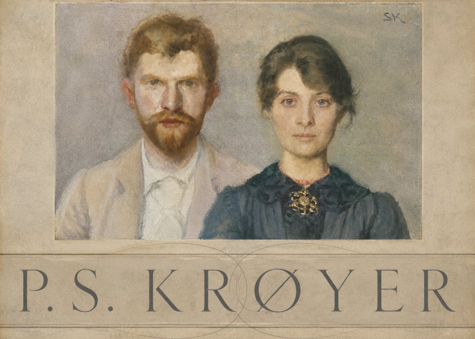 P.S. Krøyer Self-portrait with Marie Krøyer No3 - Plakat