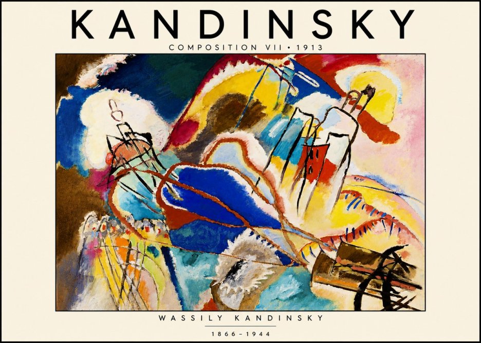 Kandinsky Composition Vii I No4 - Plakat