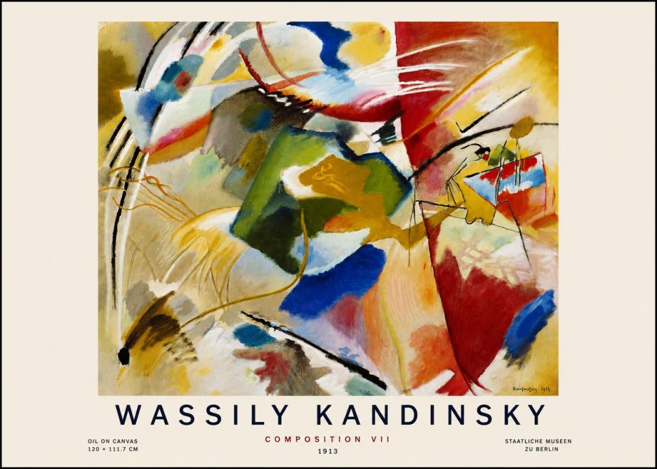 Kandinsky Composition Vii II No3 - Plakat