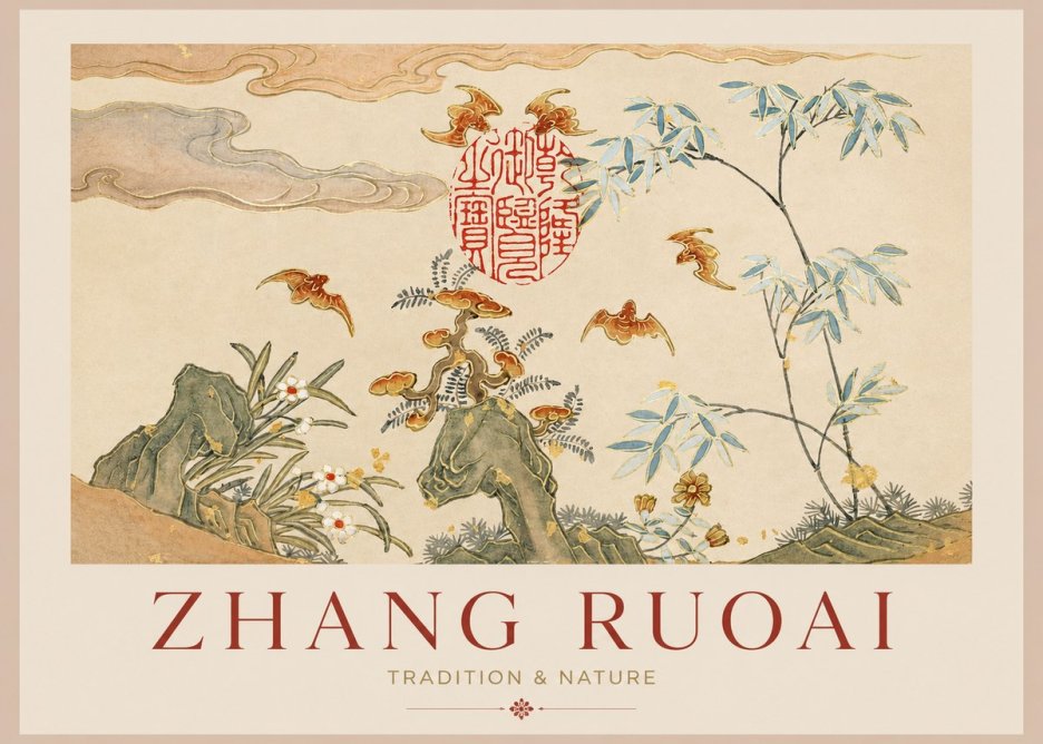 Zhang Ruoai Tradition & Nature No1 - Plakat