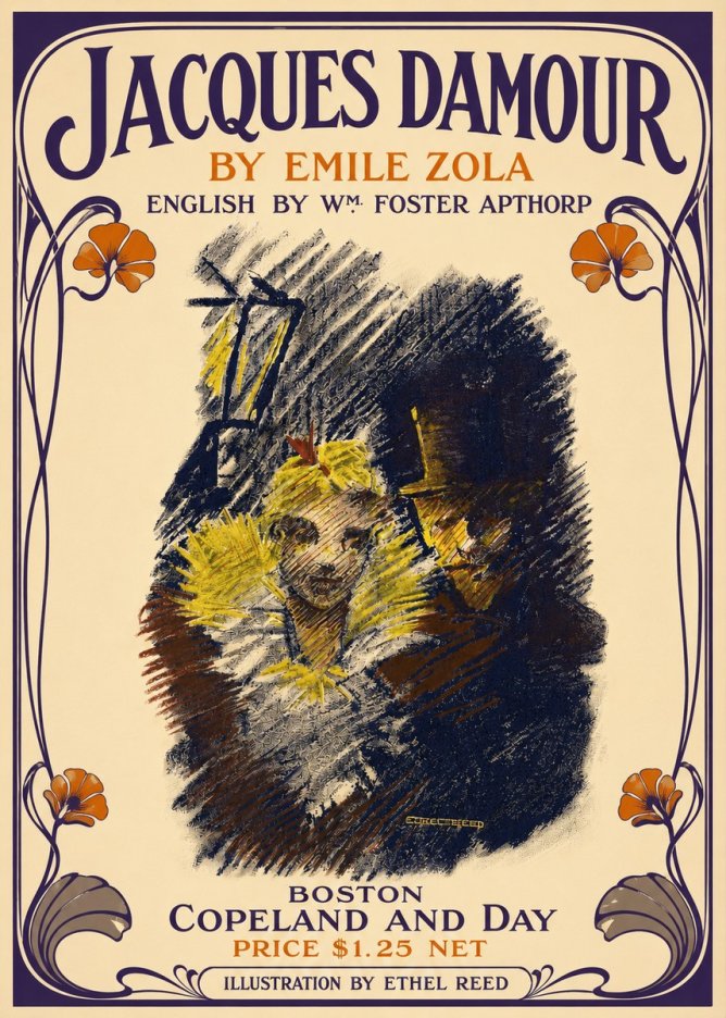 Ethel Reed Jacques Damour No3 - Plakat