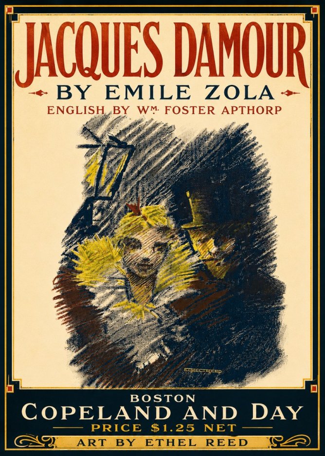 Ethel Reed Jacques Damour No4 - Plakat
