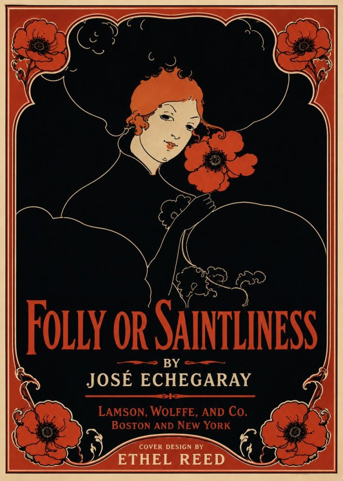 Ethel Reed Folly or Saintliness No6 - Plakat