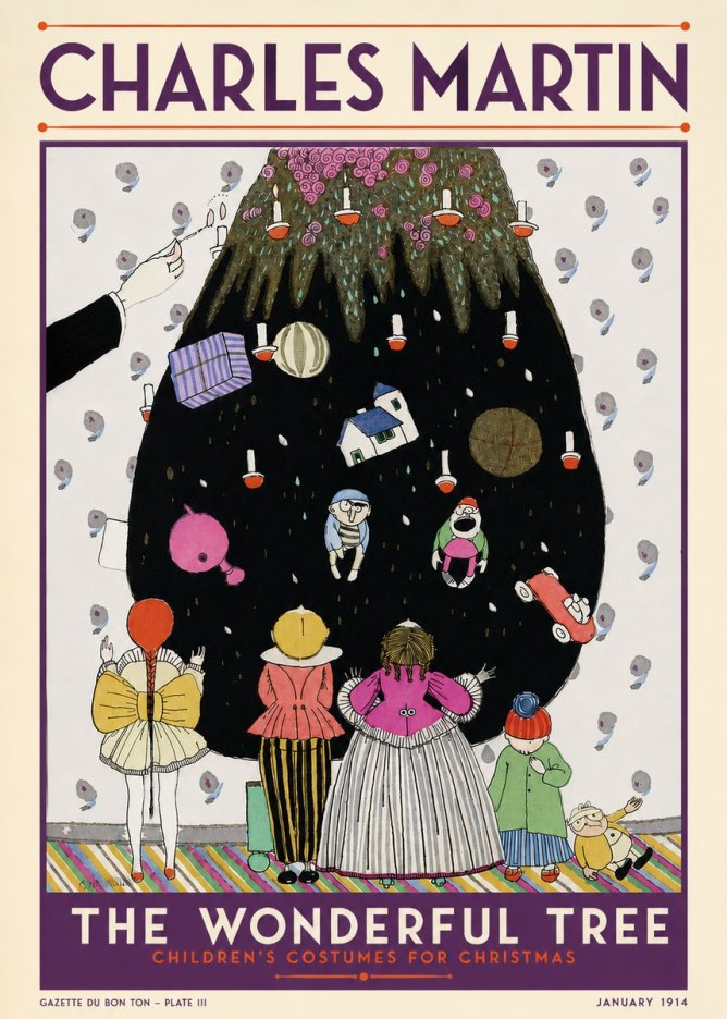 Charles Martin The Wonderful Tree No4 - Plakat