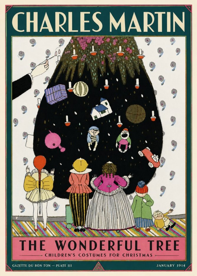 Charles Martin The Wonderful Tree No6 - Plakat