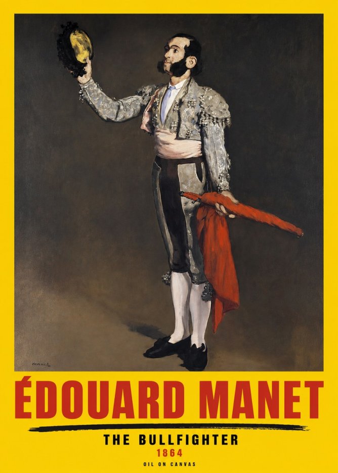 Édouard Manet The Bullfighter No2 - Plakat