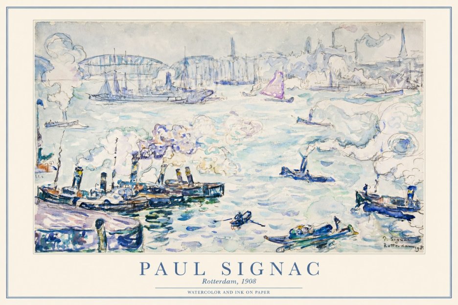 Signac Rotterdam, 1908 No1 - Plakat