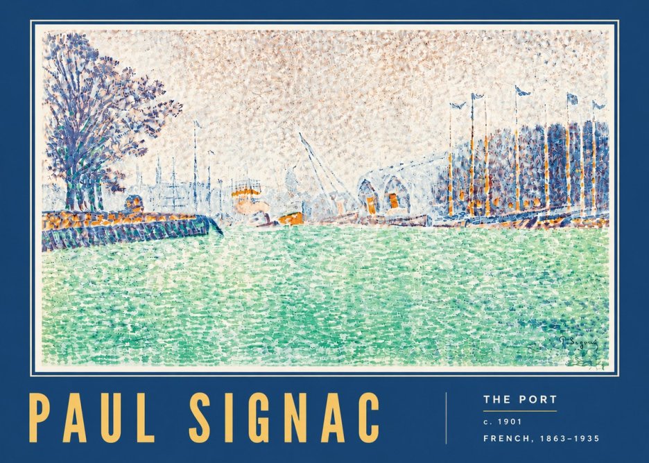 Signac The Port II No5 - Plakat