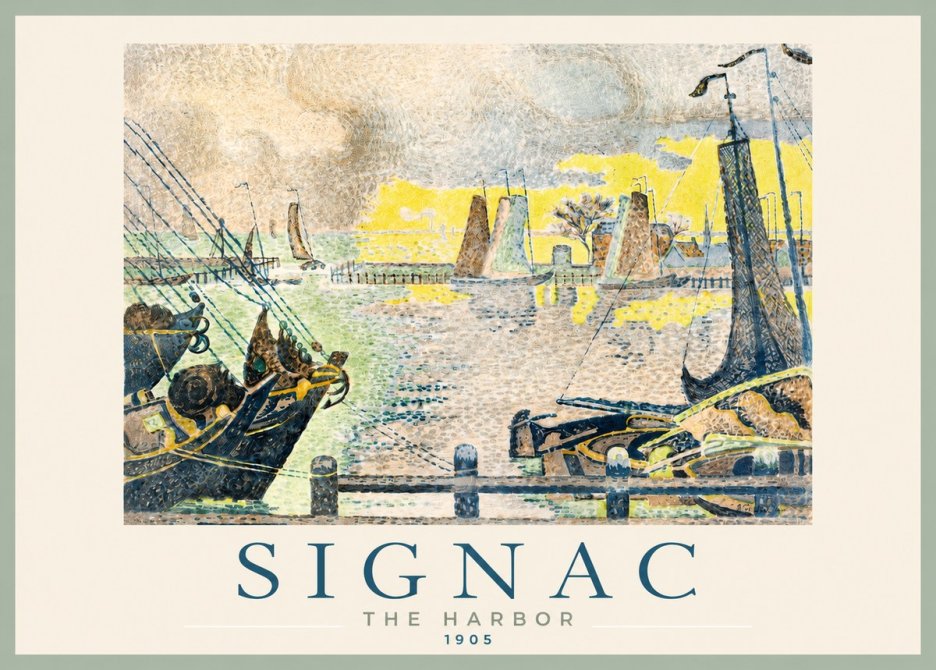 Signac The Harbor III No2 - Plakat
