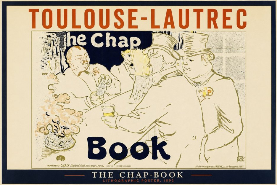 Toulouse-Lautrec The Chap-book No2 - Plakat