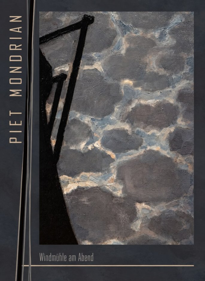 Piet Mondrian Windmühle Am Abend I No3 - Plakat