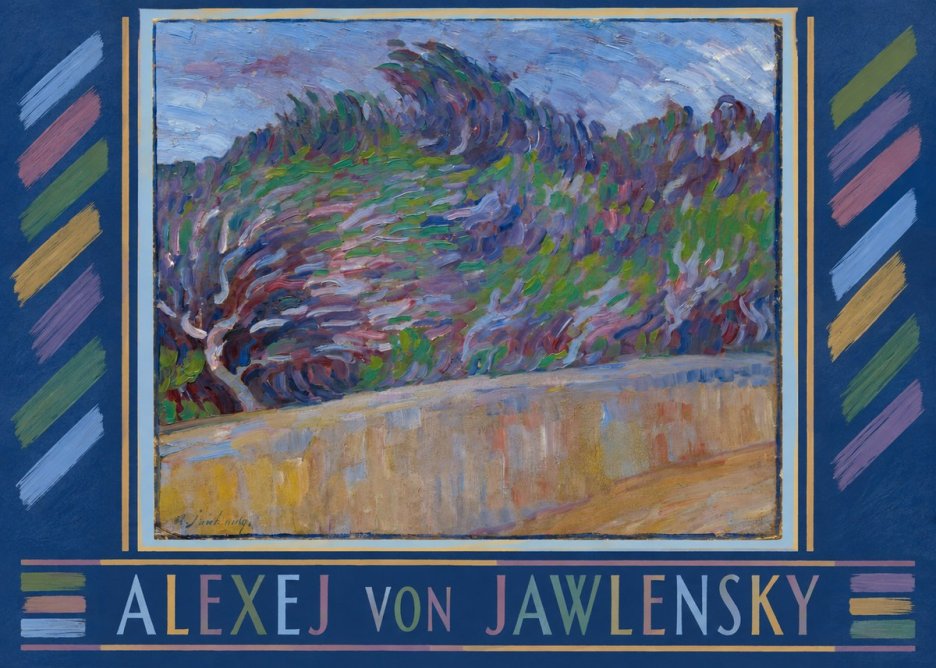 Alexej von Jawlensky Windy Landscape No6 - Plakat