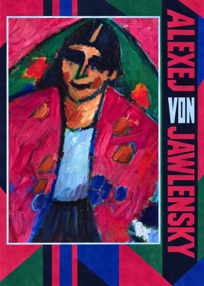 Alexej von Jawlensky Head of a Man No2 - Plakat