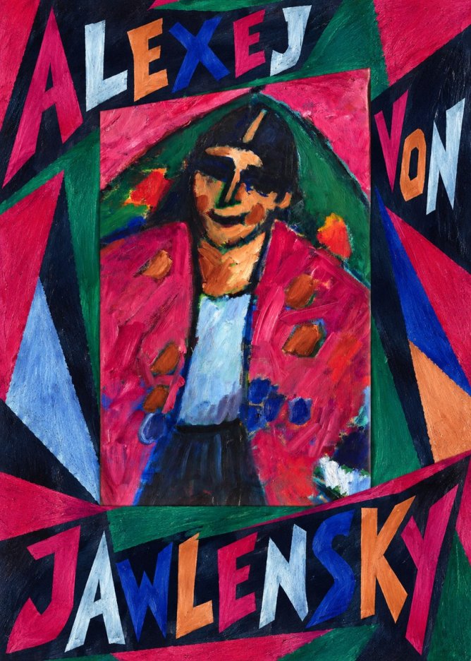 Alexej von Jawlensky Head of a Man No6 - Plakat