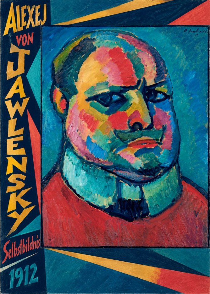 Alexej von Jawlensky Selbstbildnis No3 - Plakat