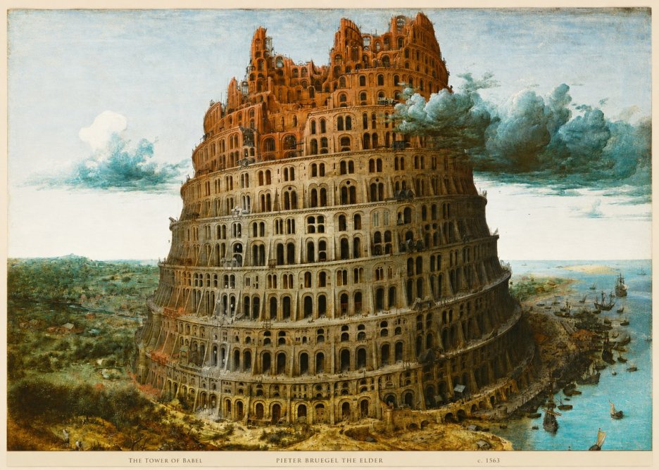 Pieter Bruegel The Tower of Babel III No6 - Plakat