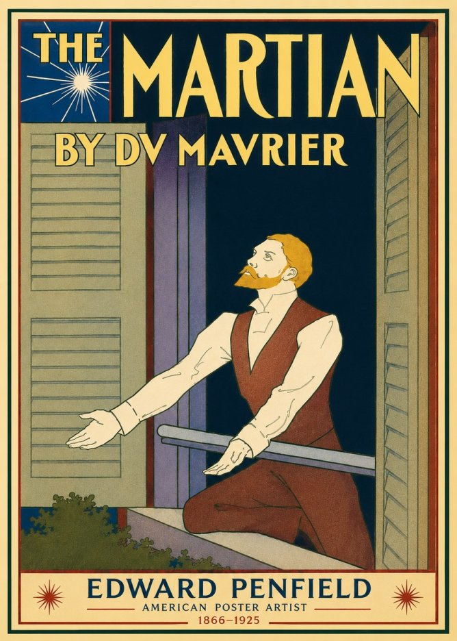 Edward Penfield The Martian by Dv Mavrier No3 - Plakat