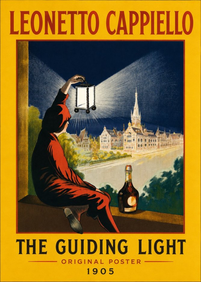 Leonetto Cappiello The Guiding Light No2 - Plakat
