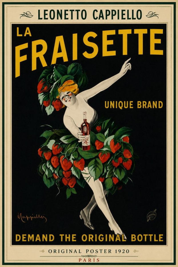 Leonetto Cappiello La Fraisette No4 - Plakat