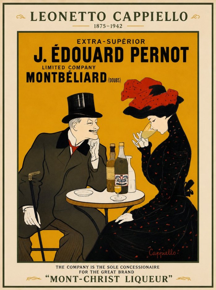 Leonetto Cappiello J. Édouard Pernot No5 - Plakat