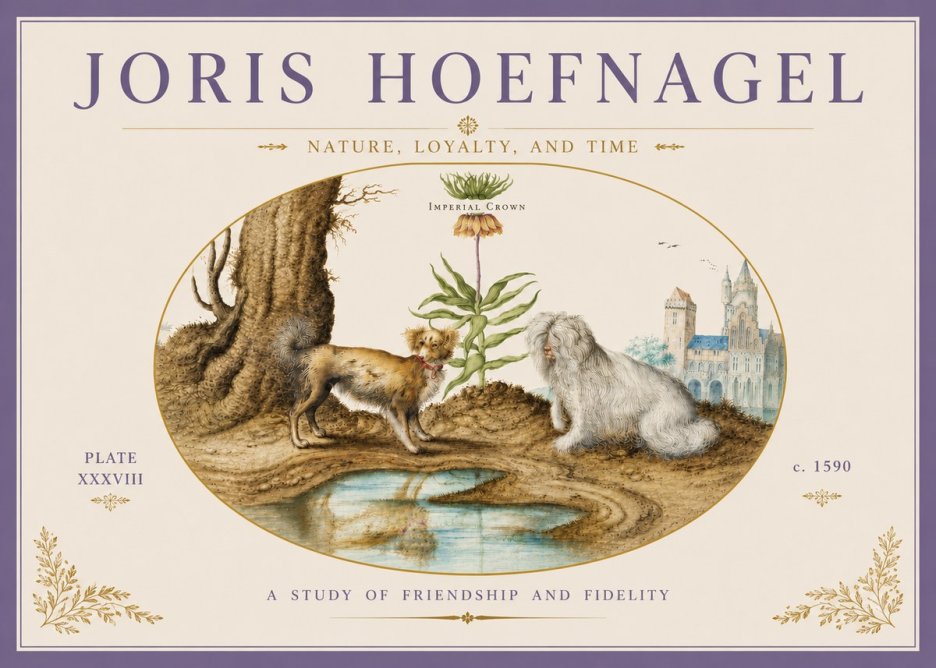 Joris Hoefnagel A Study of Friendship and Fidelity No6 - Plakat