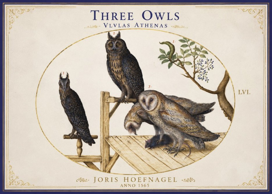 Joris Hoefnagel Vlvlas Athenas No2 - Plakat