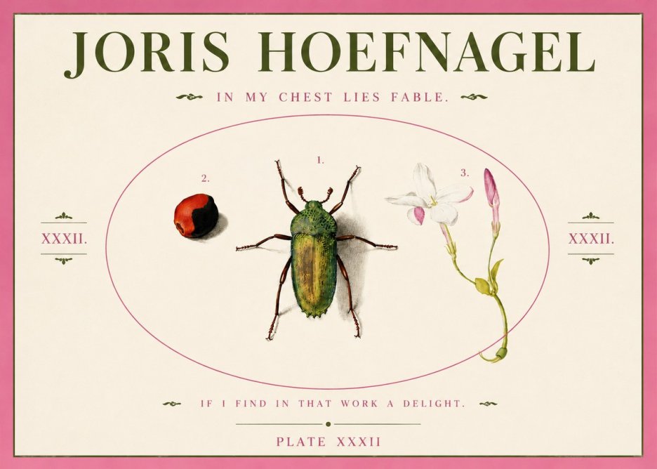 Joris Hoefnagel In My Chest Lies Fable No3 - Plakat