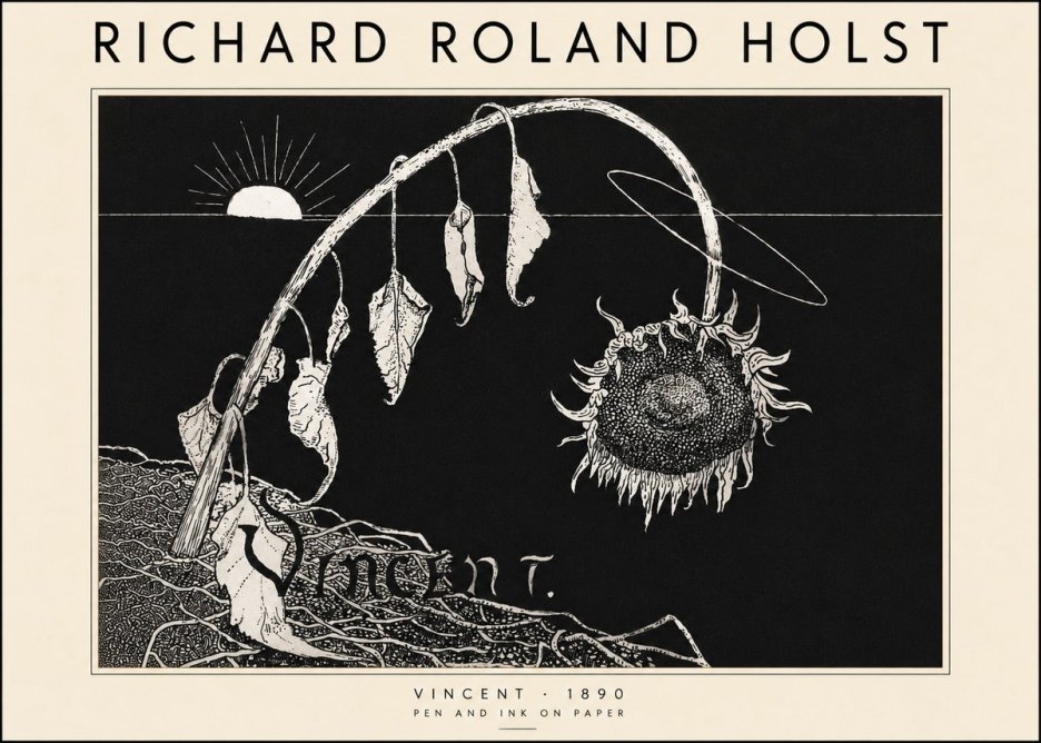 Richard Roland Holst Vincent No5 - Plakat