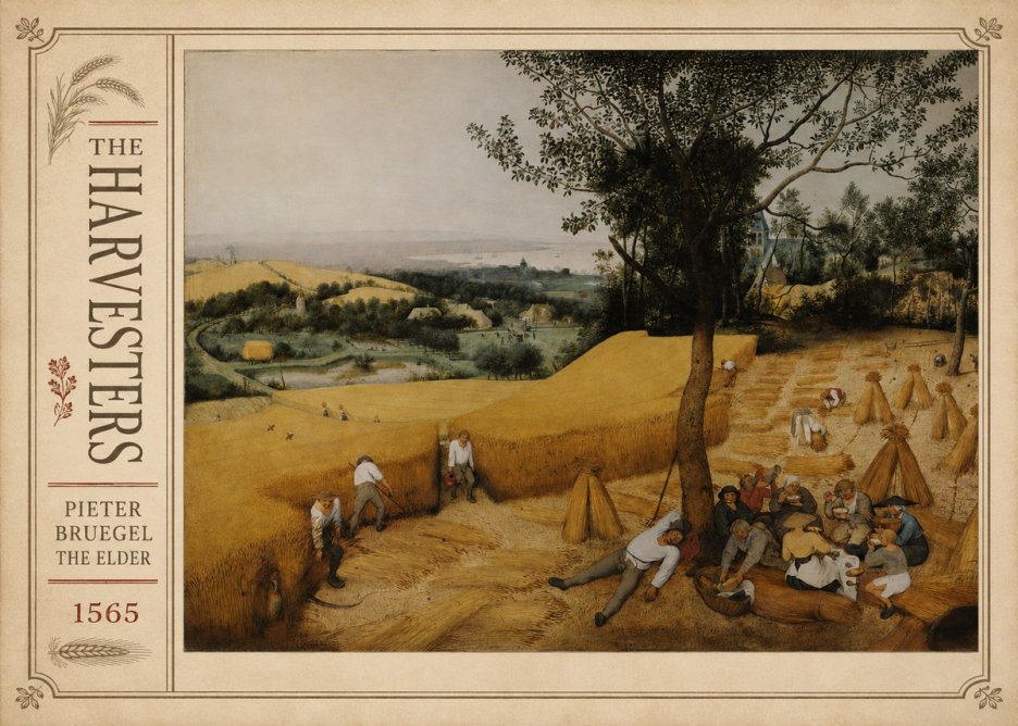 Pieter Bruegel The Harvesters II No2 - Plakat