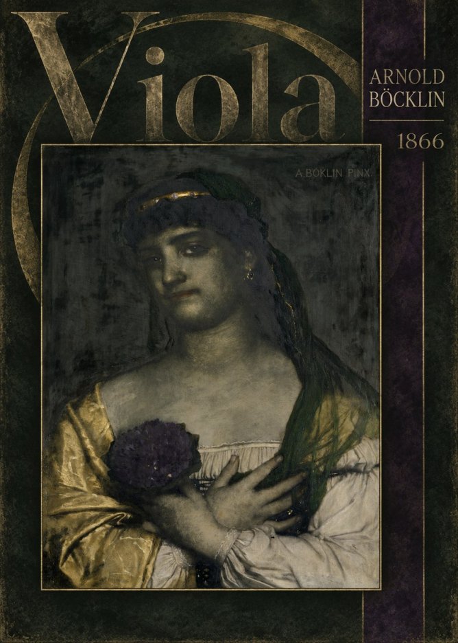 Arnold Böcklin Viola No6 - Plakat