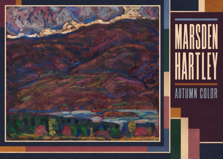 Marsden Hartley Autumn Color No4 - Plakat