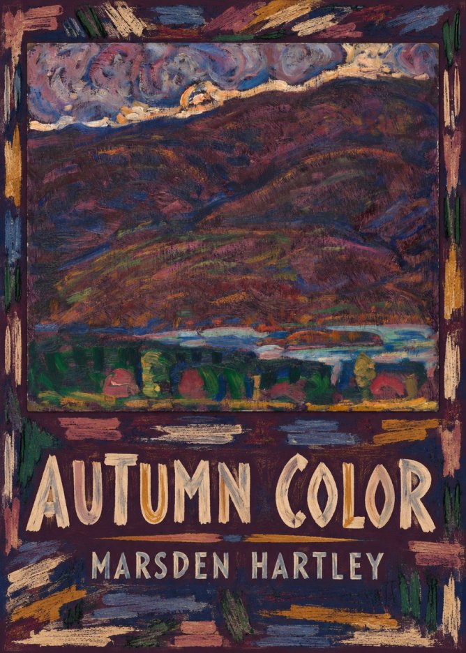 Marsden Hartley Autumn Color No5 - Plakat