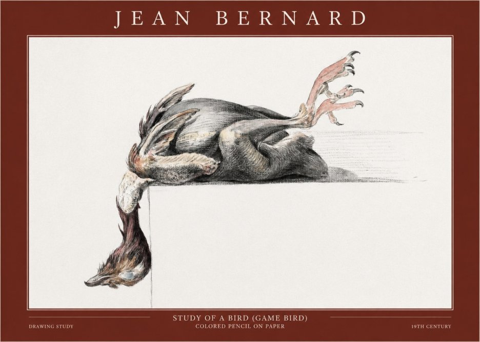 Jean Bernard Stillness No4 - Plakat